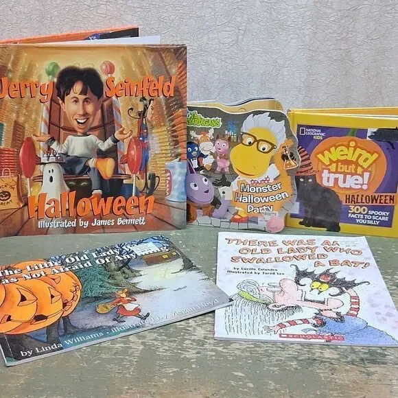 Bundle‎ of 5 Halloween books.
