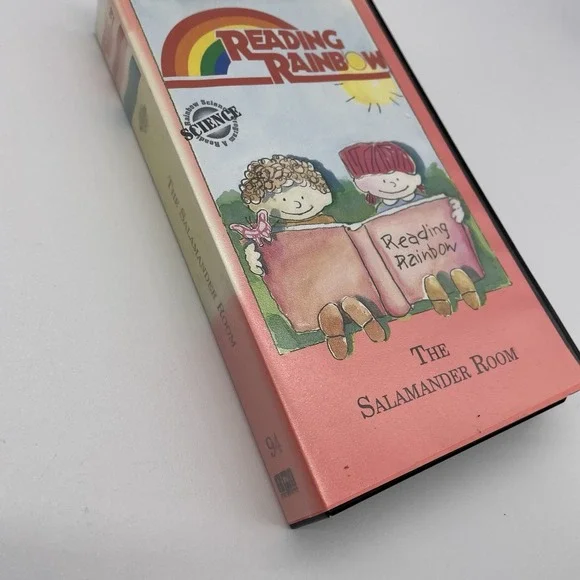 Reading Rainbow: The Salamander Room VHS Tape‎ LeVar Burton PBS Kids Educational