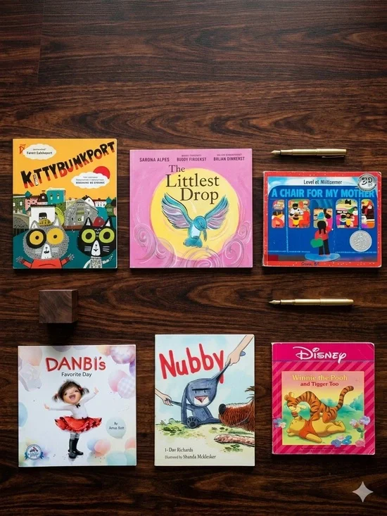 6 Kids Books Bundle ft. Danbi & A Chair for My Mother