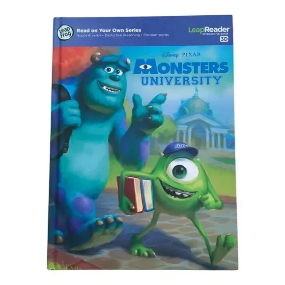 Leap Frog Leap Reader Monsters University Book