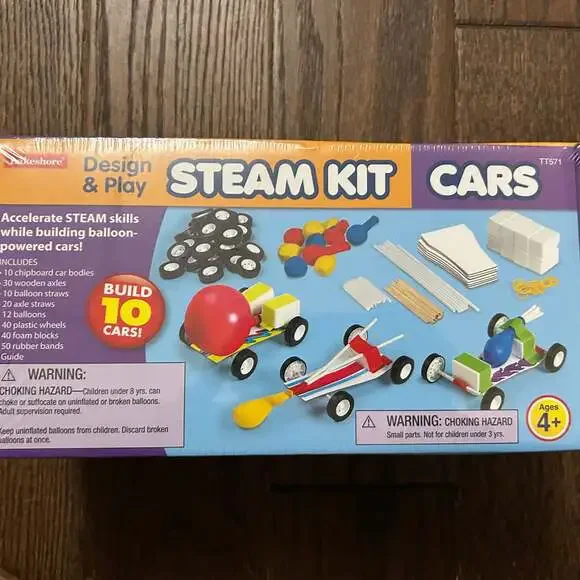 Lakeshore‎ Steam Kit: Cars NIB
