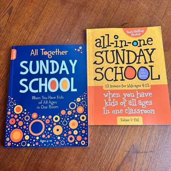 Lot of 2 Group Publishing All-in-One Sunday School Vol 1 Fall All Together Bk 1