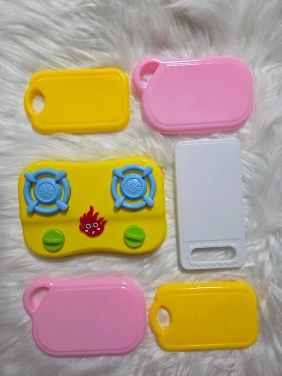 Set of 6 Pretend Play Cooking Accessory Toys