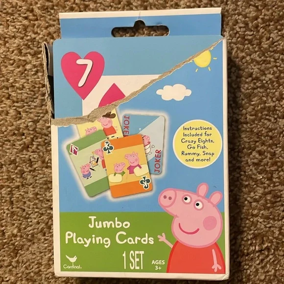 PEPPA PIG Jumbo Playing Cards