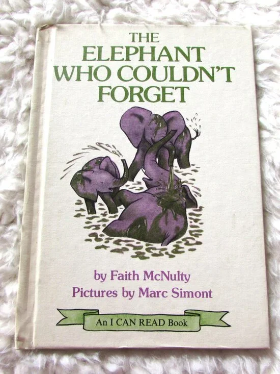 The Elephant Who Couldn't Forget Weekly Reader I Can Read Faith McNulty 1980