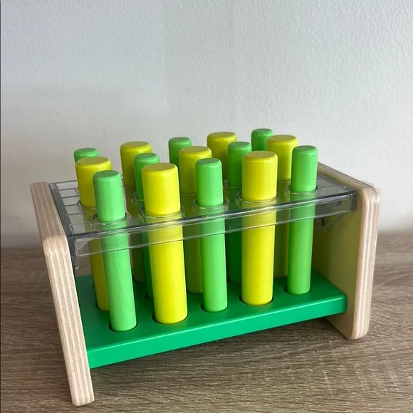 Lovevery Wooden Posting Stand Peg Puzzle