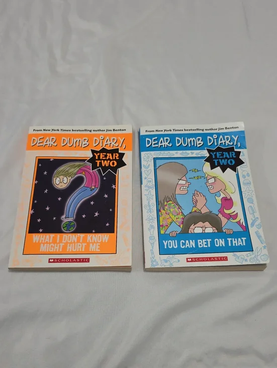 Scholastic Dear Dumb Diary Year Two Books 4&5