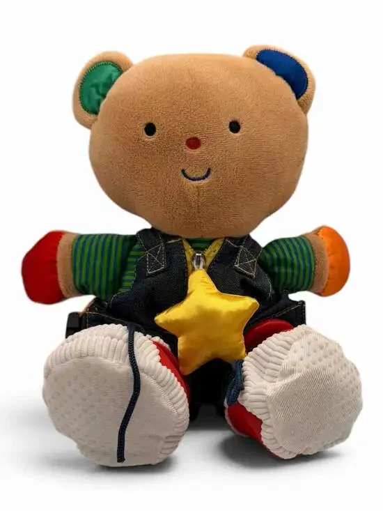 Melissa & Doug Teddy Wear Stuffed Animal Educational Toy