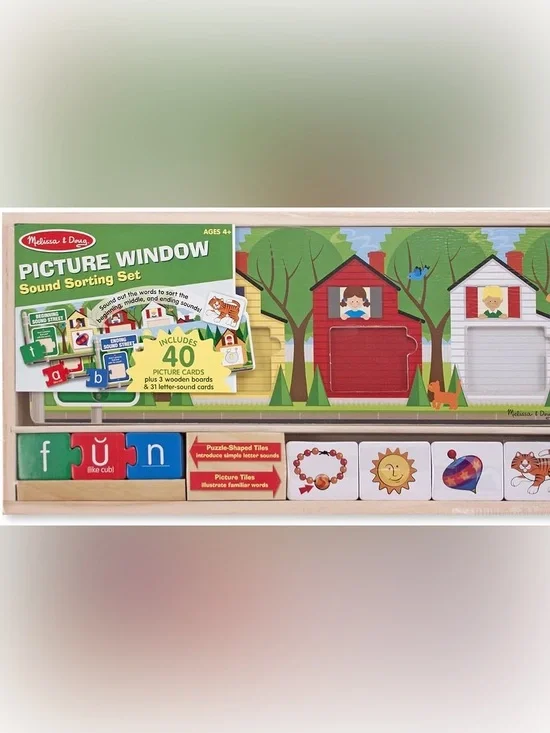 Melissa & Doug Sound Sorting Toy (Missing a Few Pieces)