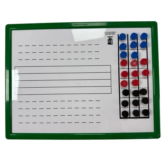 EZ Notes Magnetic Music Theory Whiteboard Grand Staff Piano Keyboard Lined Board