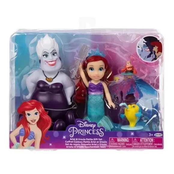 Disney Princess The Little Mermaid Ariel and Ursula 6 inch Fashion Doll Gift Set