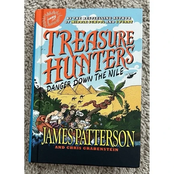 Treasure Hunters: Danger Down the Nile‎ By James Patterson