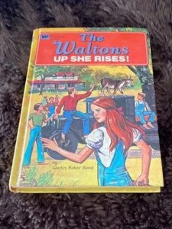 Vintage 70’s Chapter Book The Waltons 'Up She Rises!'  #5 By Gladys Baker Bond