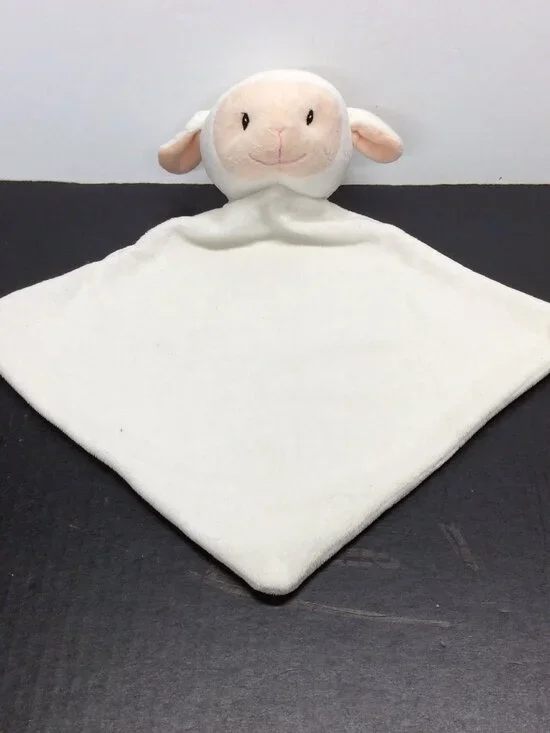 Lamb Sheep Lovey Security Blanket Stuffed Toy Babies Cubbies Loverby 2013