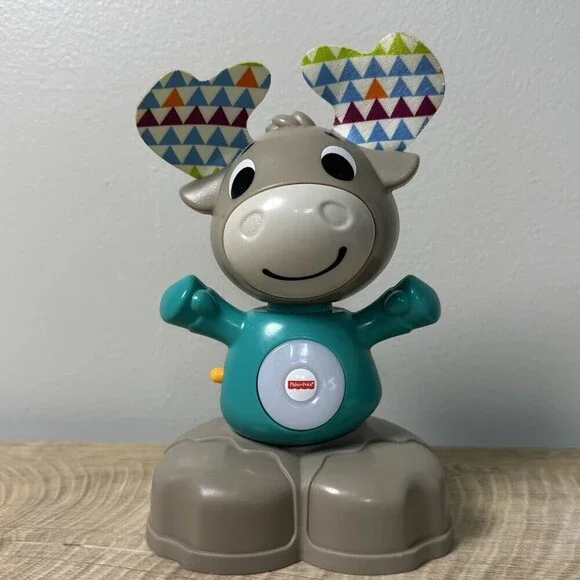 Fisher Price Linkimals Musical Moose Counting Educational Lights Sounds Toy 2018