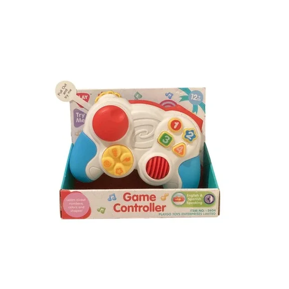 Playgo Game Controller Toddler Learning Toy English Spanish Bilingual 2604 New‎