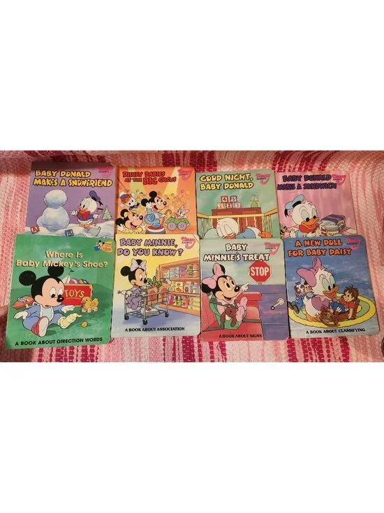 90s Disney Babies Board Books