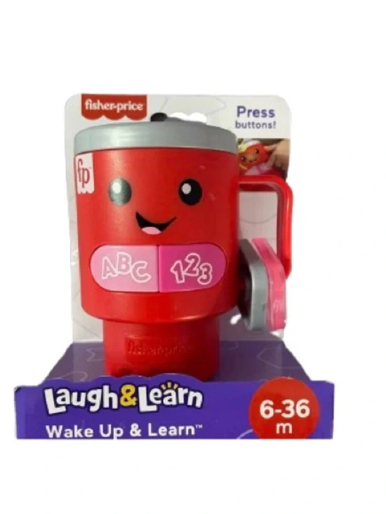 NWT Fisher Price Laugh and Learn Toy Mug Ages 6-36 Months