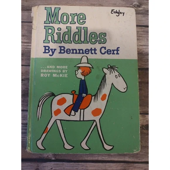 More Riddles by Bennett Cerf 1961