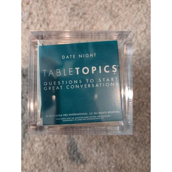 Date Night Table Topics Questions To Start Great Conversations For Couples
