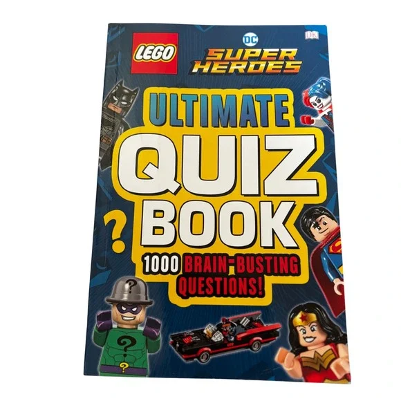 LEGO DC Super Hero's Ultimate Quiz Book Paperback‎