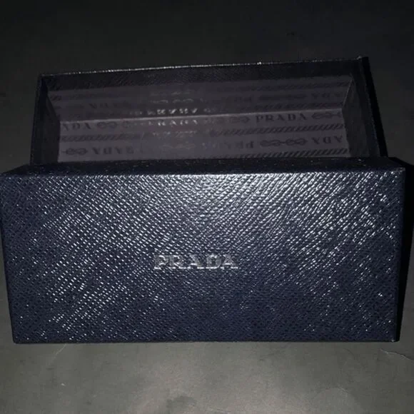 Prada eye glass blue box only