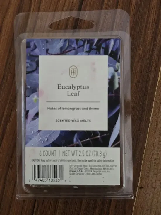 TARGET6ct Eucalyptus Leaf Wax Melts 2.5oz - Threshold