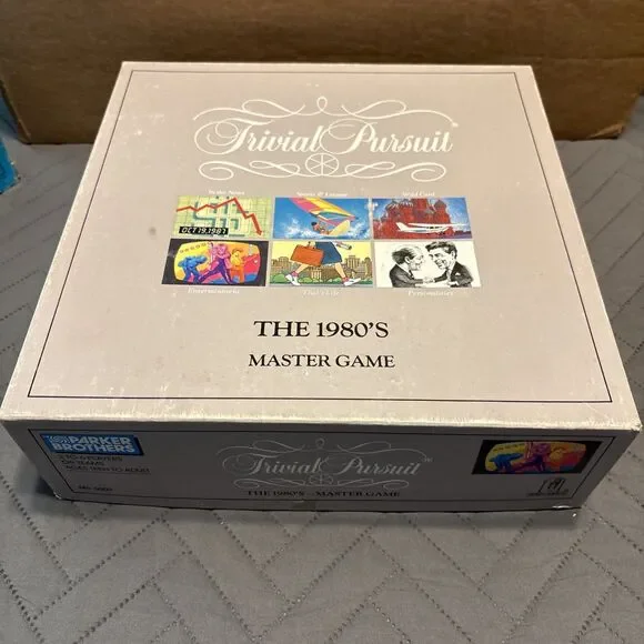 Trivial Pursuit The 1980's Master Game Parker Brothers No. 6009 1989