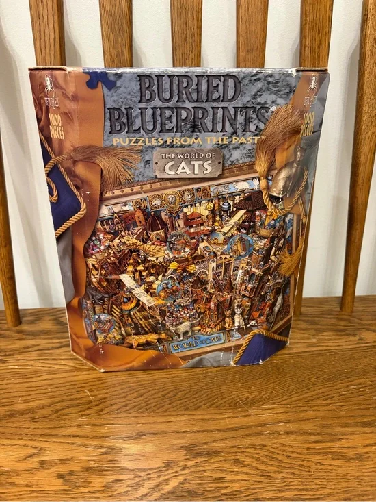 Vintage Buried Blueprints 