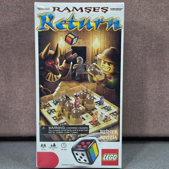 LEGO Ramses Return Game Kids NIB 3855 Egyptian Mummy Reiner Knizia