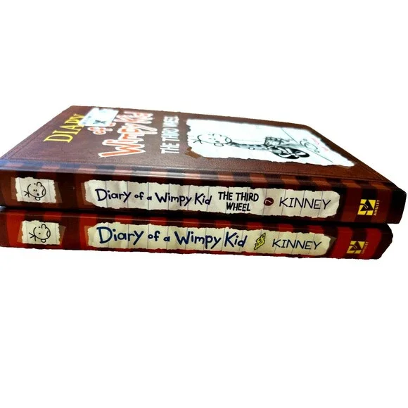 Diary of a Wimpy Kid (2 books) by Jeff Kinney