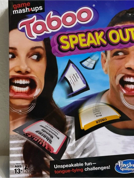 Game Mashups Taboo Speak Out NEW SEALED Family Night Drinking Party Game