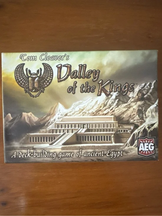 AEG Valley of the Kings Card Game Deck Building Complete!