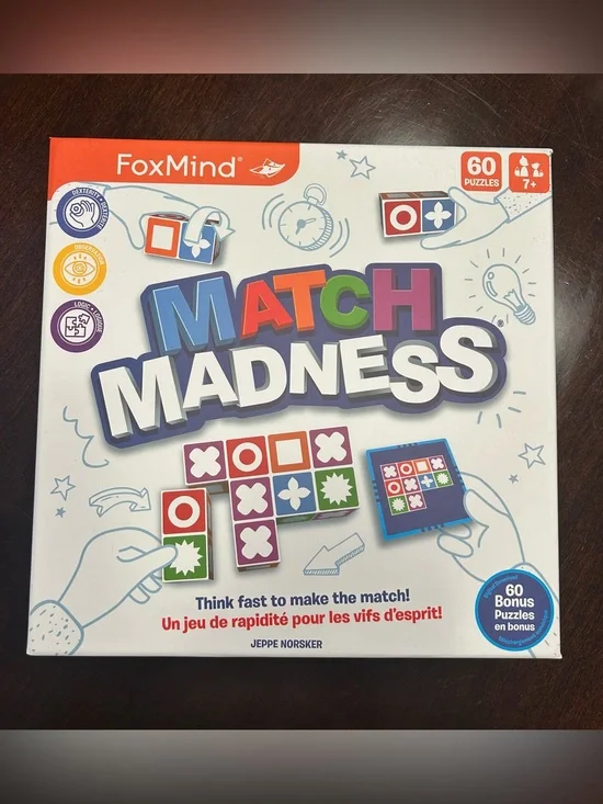 Match Madness Kids Puzzle Game - Multicolor