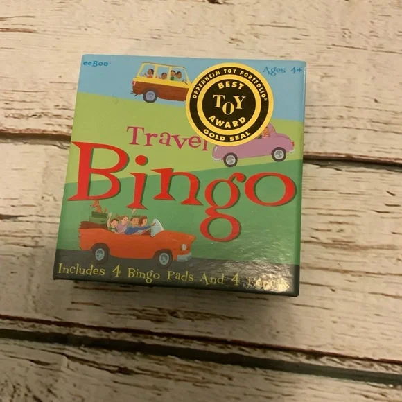 Travel Bingo Games - Car Ride‎ - Kids