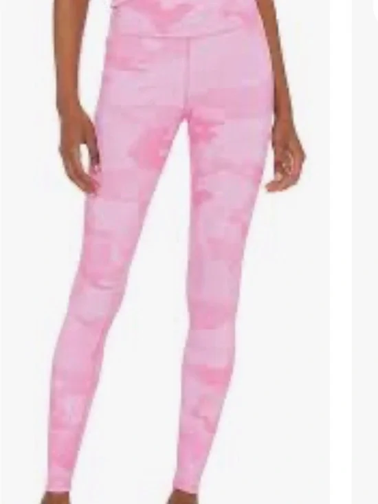 ALO Yoga Pink Camo High-Rise Leggings