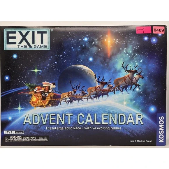 EXIT: The Game - Advent Calendar - The Intergalactic Race | Holiday Escape Room‎
