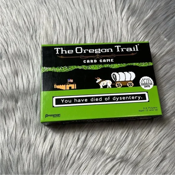 The Oregon Trail Card Game Target Exclusive Pressman Complete