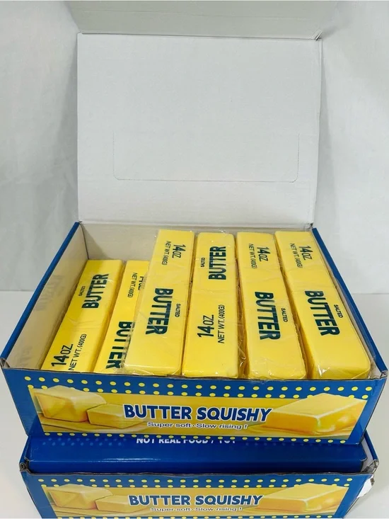 Jumbo 14oz Butter Squishy Slow Rising Scented Stress Toy Single Stick