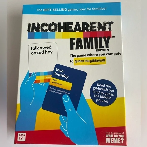 What Do‎ You Meme? Incohearent Family Board Game Age 12+ Partially New