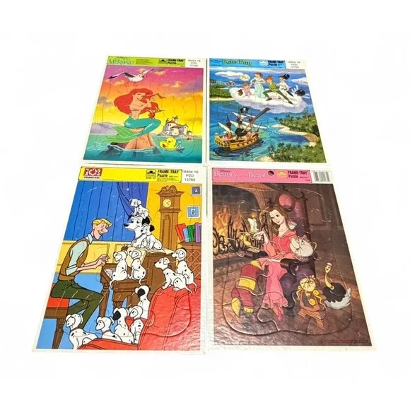 Vintage Disney tray puzzles