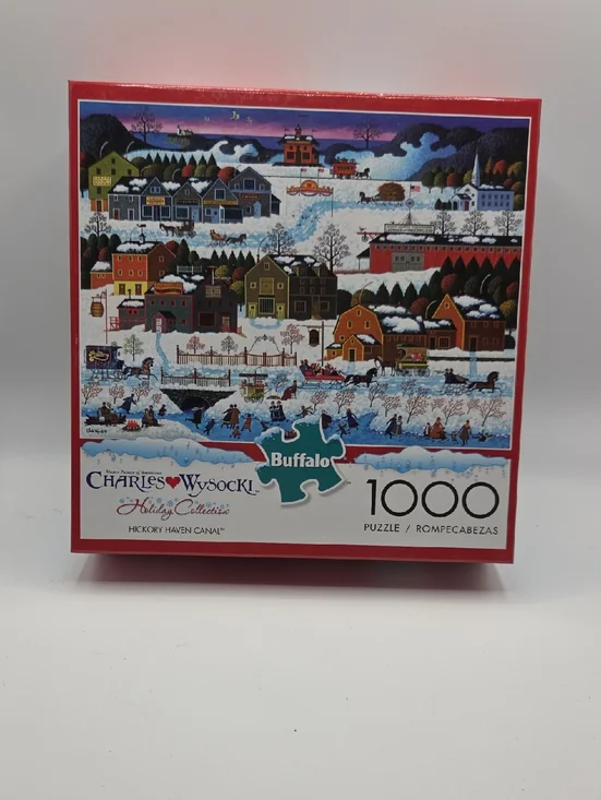 Buffalo Puzzle Charles Wysockl  1000 Piece NWT