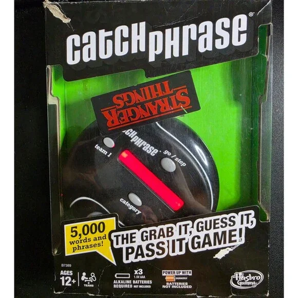 Catch Hasbro Catch Phrase Handheld Electronic Game