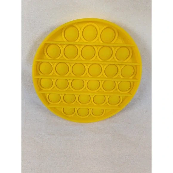 Pop It Bubble Popping Fidget Game - Yellow