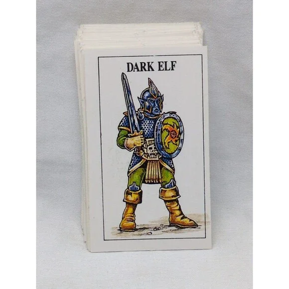 Complete Set Of Small Cards Talisman The Dungeon 2nd Edition