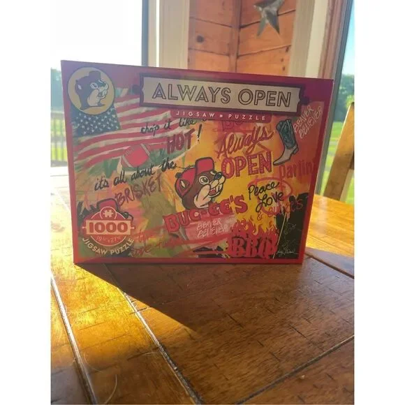 Buc-ee's Always Open 1000 Piece Jigsaw Puzzle