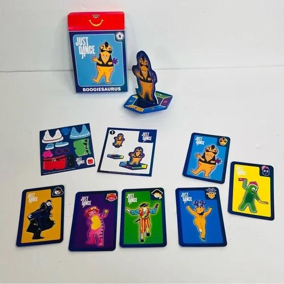 mcdonalds just dance‎ boogiesaurus 2024 happy meal toy