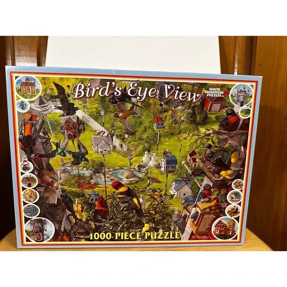 Vintage White Mountain Puzzles 