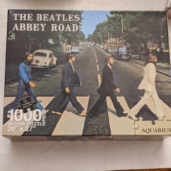 The Beatles - Abbey Road - 1000 Piece Jigsaw Puzzle - Aquarius