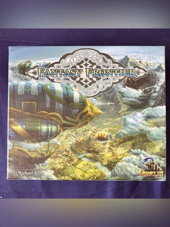 Fantasy Frontier Board Game Complete Gamelyn Games Michael Coe Strategy Game
